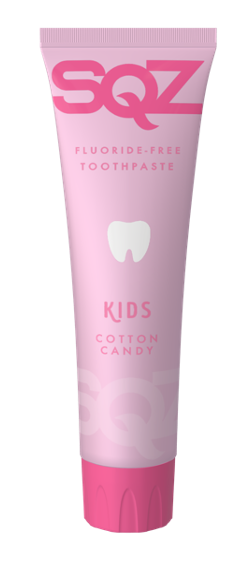 SQZ Kids Cotton Candy Toothpaste